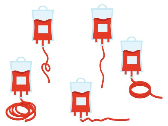 Blood Bag Illustration Review
