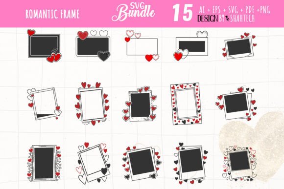 Romantic Valentine's Day Frame