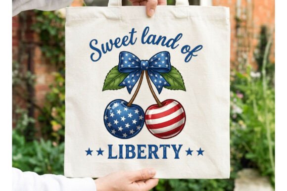 Vintage Patriotic 4th July PNG SVG