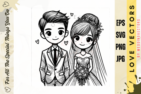 Weddingvectors - 22001961